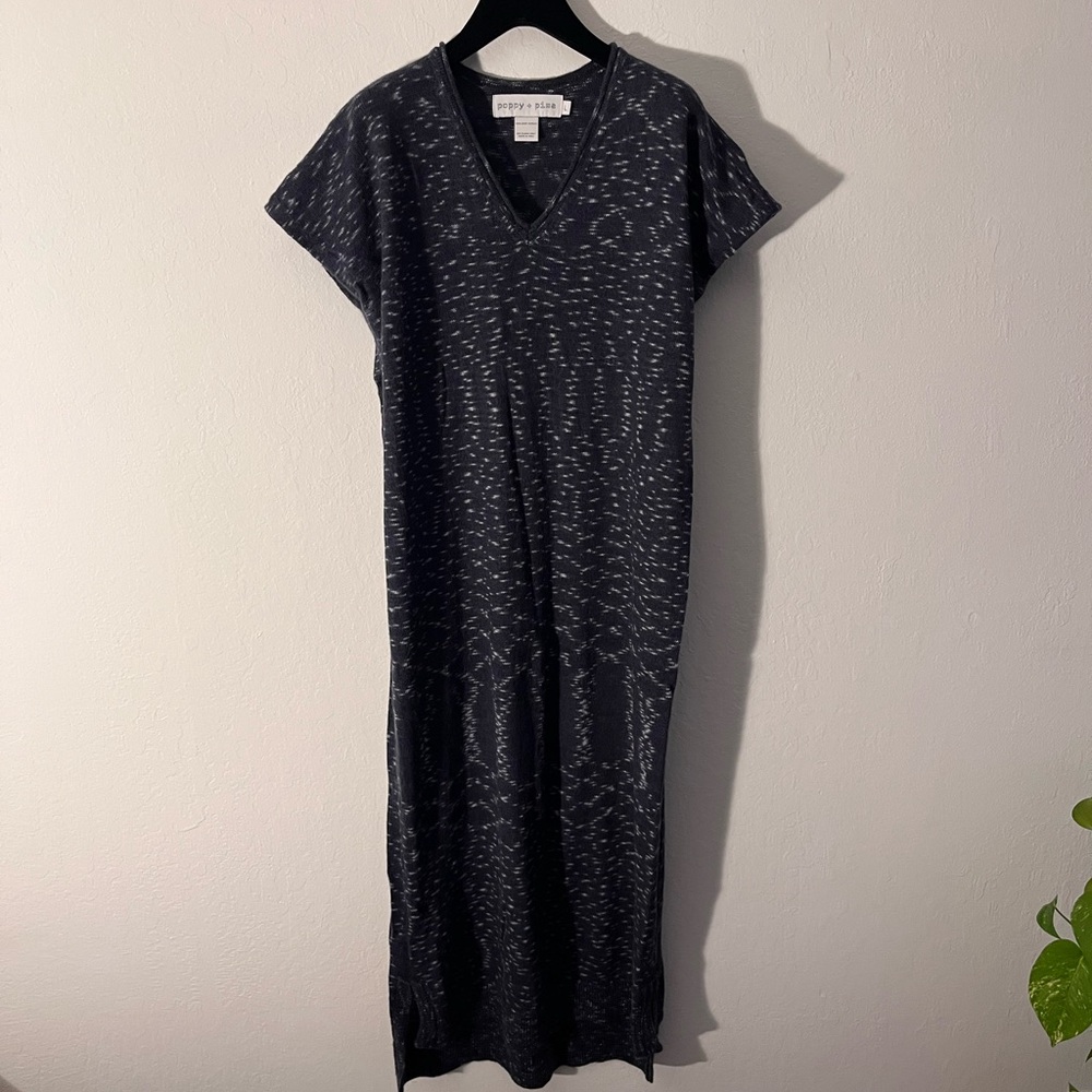 Poppy and Pima baby alpaca knit dress